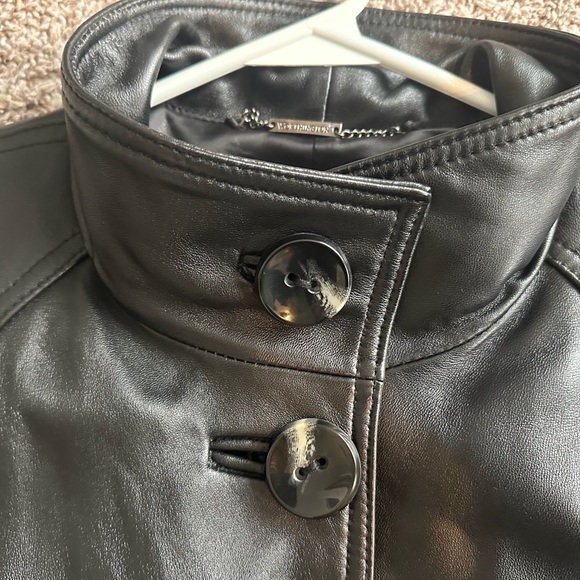 Worthington Lambskin leather jacket, size L, black - Picture 5 of 12